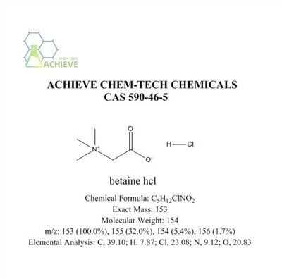 Порошок бетаїну Hcl CAS 590-46-5