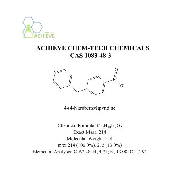 4- (4- нітробензил) піридиновий cas 1083-48-3