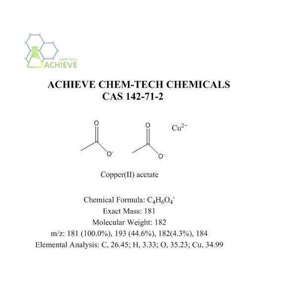 Ацетат міді (II) CAS 142-71-2