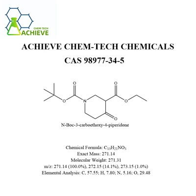 N-Boc-3-карбоетокси-4-піперидон CAS 98977-34-5